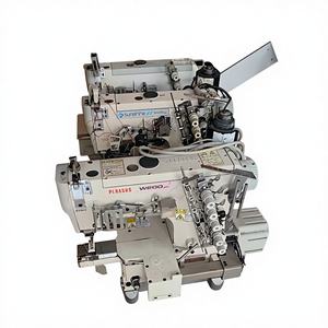 Machine à coudre interlock Pegasus W200 d'occasion, modèle 2015, 7500 max. Vitesse de couture 13 mm, hauteur du pied presseur 250 W, puissance du moteur optimale - Product Image 2