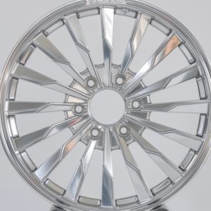 Rueda Monobloque Forjada de Alta Calidad con Acabado Pulido, Multirradio 22*12 para BMW X5 X6 M3 M4 <span class=keywords><strong>M5</strong></span> para <span class=keywords><strong>Audi</strong></span> RS3 RS4, Reemplazo de Ruedas Cromadas - Product Image 6