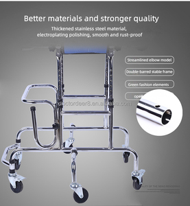 <span class=keywords><strong>Deambulatore</strong></span> Universale per Bambini <span class=keywords><strong>con</strong></span> Rollator per Allenamento Gambe Anti-Ribaltamento Ausilio alla Deambulazione per Disabili <span class=keywords><strong>con</strong></span> Emiplegia - Product Image 5