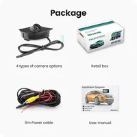 Caméra de recul AHD GreenYi pour Toyota FJ Land Cruiser Avensis T25 T27 Hilux Corolla Yaris Prado Proace Hiace Vers Aygo