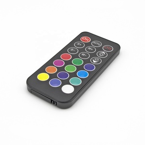 Chất lượng cao 20 mét dài khoảng cách điều khiển mini RGBW 21-Key LED RF từ xa RGBW điều khiển - Product Image 2