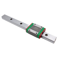 Guide linéaire miniature MGN7/MGN12H/MGN15/MGN9, bloc de 30 mm à 2000 mm, chariot de rail avec roulement pour CNC et imprimante 3D