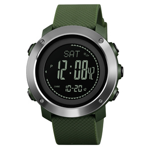 <span class=keywords><strong>SKMEI</strong></span> <span class=keywords><strong>1418</strong></span> 남성 디지털 손목시계 세계 시간 DST 나침반 알람 달력 시계 50M 방수 Relogio Masculino 스포츠 시계 - Product Image 2