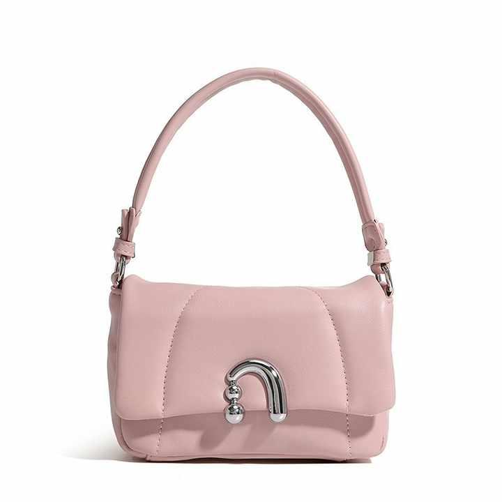 Famous Brand Pu Leather Pink Valentines Day Gift Bag