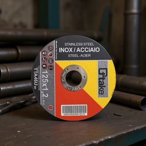 Disco de corte abrasivo Ttake de 125x1.2 mm para acero inoxidable y acero - Product Image 3