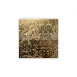 EX292 Gold <b>Mirror</b> 201 Etching SS <b>Sheets</b> 304 Decorative 4x8 316 Stainless Steel <b>Sheet</b> - Product Image 3