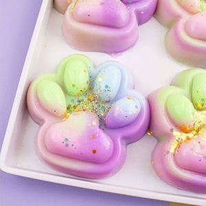 Jouets sensoriels en TPR souple en forme de patte de chat en gros, jouets créatifs anti-stress à presser en forme de fruits pour adultes et enfants - Product Image 3