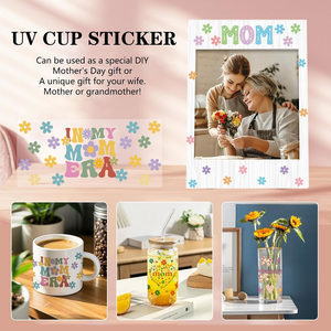 Vinilos Adhesivos UV DTF de Alta Definición para Vasos, Resistentes al Agua, para Manualidades Personalizadas en Vidrio, PVC/Vinilo - Product Image 3