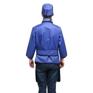 Ensemble de protection radiologique en plomb : Veste en plomb à manches courtes et tablier en plomb sans manches pour diagnostic radiologique en milieu hospitalier - Product Image 4