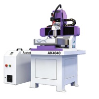 Machine de gravure de moules métalliques de haute précision, routeur CNC 6060 pour moules de chaussures, machine de fraisage 3 axes 3D 4040