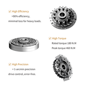 Réducteur de vitesse cycloïdal creux personnalisé de 85 mm avec couple élevé de 460 Nm pour entraînement d'articulation d'exosquelette - Product Image 5
