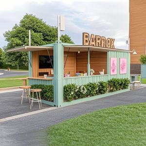 2025 Burger Hot Fast Food Cooking Kiosk Commercial Prefab <b>Kitchen</b> Container Customized House For <b>Sale</b> - Product Image 2