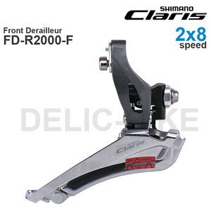 Desviador delantero de 2x8 velocidades <span class=keywords><strong>SHIMANO</strong></span> <span class=keywords><strong>CLARIS</strong></span> R2000, abrazadera de banda de montaje/montaje soldado en carretera, piezas originales de 2x8 velocidades - Product Image 5