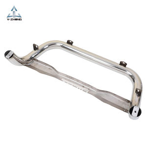 Venta al por mayor 4x4 Acero inoxidable barra de empuje parachoques delantero rejilla delantera <span class=keywords><strong>Defender</strong></span> para Mazda BT50 Ssangyong Ford F150 Toyota Tacoma - Product Image 5