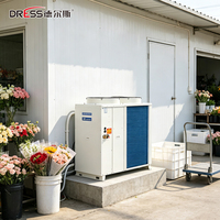 Unité de réfrigération commerciale pour chambre froide et congélateur avec unité de condensation et évaporateur de type unité de refroidissement