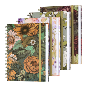 Agenda Semanal con Diseño de Caparazón de Tortuga, Cuaderno Espiral de Tapa Dura con Pestañas Adhesivas <span class=keywords><strong>para</strong></span> Oficina y Escuela - Product Image 1