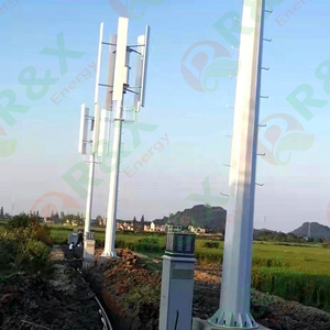 Quiet RX-HV 3KW 5KW 10KW 20KW Vertical Wind <b>Generator</b> for Home 96V-380V Glass/Basalt Blades Three Phase Motor RX-HV Quiet 3KW Wi - Product Image 5