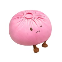 Nouveau Coussin Géant en Peluche Doux en Forme de Ravioli Arc-en-ciel, Anti-stress et Décompression, Méga 2026