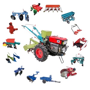 2025 New Ag đa chức năng đi bộ máy kéo 12hp 15HP 18HP động cơ diesel 2 bánh xe đi bộ-phía sau máy móc nông nghiệp - Product Image 1