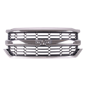 Grille avant pour <span class=keywords><strong>2016</strong></span> 2017 2018 <span class=keywords><strong>Chevrolet</strong></span> <span class=keywords><strong>Silverado</strong></span> 1500 LT sans <span class=keywords><strong>Z71</strong></span> Pkg sans apparence Pkg Auto Grill GM1200753 84602489 - Product Image 1