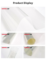 Film de sécurité anti-éclatement, anti-UV, anti-explosion, protection de verre 7 mil, film transparent de sécurité pour bâtiments