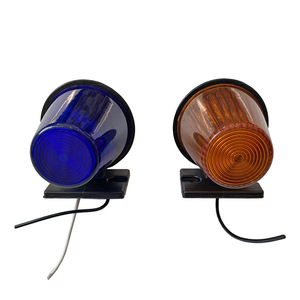 Feu de position latéral LED KM-23 12V bleu ambre universel étanche pour remorque, voiture, bus – Amélioration et rénovation - Product Image 3