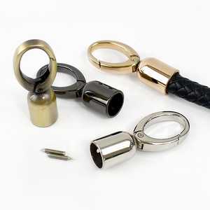 Meetee KY524 15mm Bag <strong>Hardware</strong> Accessories Zinc Alloy Bag Hanger Bell Dog Hook Buckle <strong>Handbag</strong> Strap Connective Buckle Stop Hook - Product Image 5