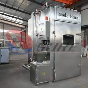 Cámara de <span class=keywords><strong>Ahumado</strong></span> Industrial PLC para <span class=keywords><strong>Curado</strong></span> de Carne, Venta al por Mayor de Fábrica, para la Industria Alimentaria - Product Image 6