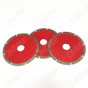 Electroplatedหินอ่อนกระเบื้องพอร์ซเลนตัดเพชรเซรามิคใบเลื่อยวงเดือน - Product Image 5