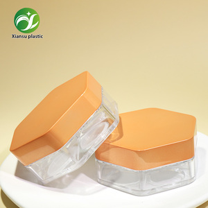 Contenants de poudre libre en plastique ABS écologique de 15 ml avec houppette, format voyage, vides, anti-fuite, design cosmétique personnalisé - Product Image 5