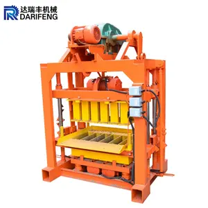 QT4-40 equipment for small business at home price concrete block machine for cement blocks and paving bricks