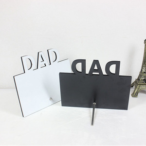 Vente en gros de plaques photo personnalisées cadres en bois DIY de haute qualité pour maman <span class=keywords><strong>papa</strong></span> diplômé sublimation MDF vierge pour cadeaux personnalisés - Product Image 3