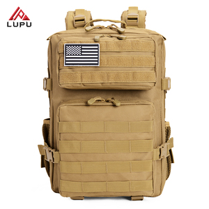 Sac à dos tactique 35L avec compartiment porte-bouteille, sac à dos tactique en nylon imperméable pour la gym et les sports - Product Image 2