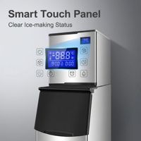 Máquina de Hielo en Cubos, Máquina de Hielo Gourmet, Máquina de Hielo de 300 kg, Máquina de Hielo en Cubos BLG