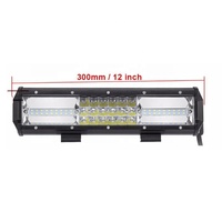36 "pouces 270W 108W 81W 162W 324W Combo Spot Flood Beam for Work Driving Offroad LED Work Light bar Tri-Row Three Rows