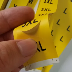 Пользовательские печати штрих-кода блеск для губ ярлык стикера a4 самоклеящаяся бумага с дешевой ценой