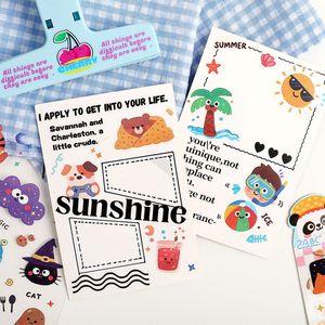 4 Pezzi per Confezione Adesivi per Planner con Mappa delle Stelle Mongole, Adesivi e Decalcomanie per Bambini: Accessori per Planner in PET - Product Image 4