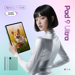 Pad9 siêu 11-inch điện dung máy tính bảng PC độ nét cao Octa lõi 16GB Rom 1TB 4G/5G Front & Rear Cams giải trí yêu thích - Product Image 3