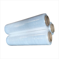 Film plastique transparent en polyéthylène imperméable et anti-poussière pour emballage de palettes en serre