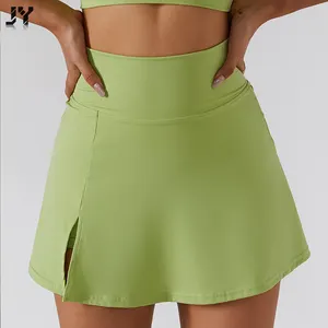 Joyyoung Sports jupe courte gym Anti-éblouissement short de sport deux pièces marchands chinois vente en gros vêtements de yoga femmes