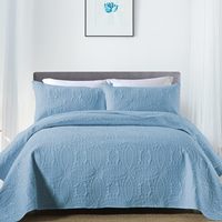 Ensemble de literie de luxe en microfibre à ultrasons, 3 pièces, couleurs variées, nouveau, vente en gros, édredon d'été