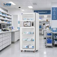 Armoire de stockage intelligente RFID pour inventaire en temps réel en laboratoire de cardiologie, conformité UDI, chargement automatisé et documentation