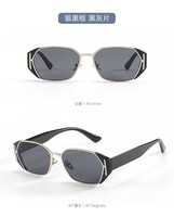 Lunettes de soleil Small Ice 2025, nouvelle collection, style Old Money, fines, pour femme, protection UV