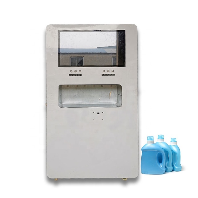 Wall-Hanging Liquid Vending Machine Coin-Operated with SDK & Compressor Cooling Multiple Payment Options