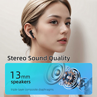 Écouteurs Bluetooth Chauds Sans Fil Tactiles Stéréo Véritable Sport Semi Intra-Auriculaires