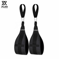 Correas de Asistencia Ajustables XLAN para Dominadas - Banda Abdominal de Nylon Reforzado Acolchado para Uso Comercial, Entrenador de Suspensión para Fitness