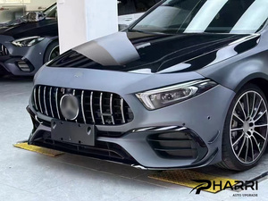 Kit carrosserie PHARRI 2019-2024 pour <span class=keywords><strong>Mercedes</strong></span> <span class=keywords><strong>Benz</strong></span> <span class=keywords><strong>Classe</strong></span> <span class=keywords><strong>A</strong></span> W177 <span class=keywords><strong>Berline</strong></span> Large, mise à niveau A45S <span class=keywords><strong>AMG</strong></span> avec calandre et capot - Product Image 6