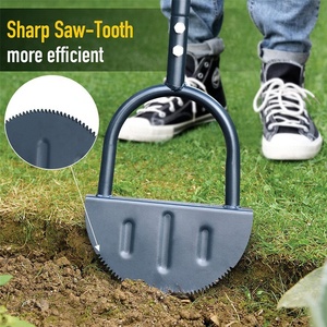 ครึ่งดวงจันทร์เอ็ดเกอร์เห็นฟันสนามหญ้า<span class=keywords><strong>พลั่ว</strong></span>สำหรับทำความสะอาดขอบและการ<span class=keywords><strong>ตัด</strong></span>ที่สมบูรณ์แบบ DIY ภูมิทัศน์และสวน - Product Image 6