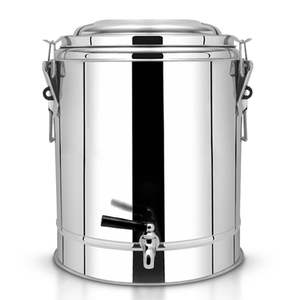 Dispensador de Bebidas Aislado de Acero Inoxidable Db 30L con Grifo, Contenedor de Bebidas Frías y Calientes de Grado Comercial - Product Image 6