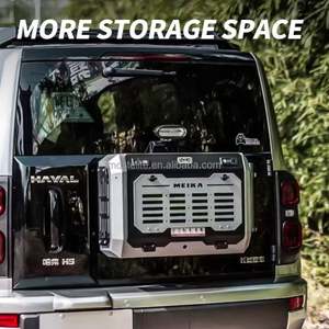 กล่องเก็บของอเนกประสงค์ขนาดเล็กสำหรับติดท้ายรถ รุ่นใหม่ ขายดี ปี 2025 ดีไซน์หรูหราทันสมัย สำหรับรถยนต์ Haval H9 - Product Image 5